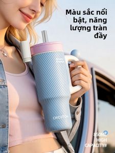 CHICU TOM | Straw Insulated Large Capacity Chilled Water Bottle