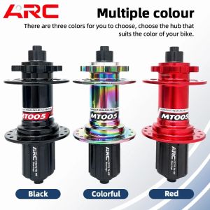 ARC 005 Bicycle Hubs Mountain Bike Hub Bike Disc Brake Hubs 6 Bearing Mtb Hubs 32 Holes Spoke Aluminum Alloy Front+Rear Hub Cycling Hubs Bike Parts