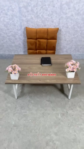 Bàn Ngồi Bệt Size 80x60 Cao 35cm Gập Gọn Chân Tiện Lợi Gỗ Mdf Chống Thấm | UH80 | Nội Thất Anh Hoàng