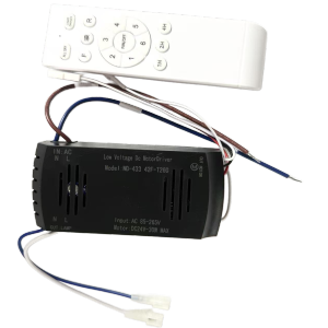 IRALAN Home Transformer Controller and Remote Control Kit Long Page Fan Light Modern Smart Lighting Driver LED AC 85-265V