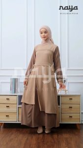 Azalia Simple Chic Gamis by Naya Muslimahhwear