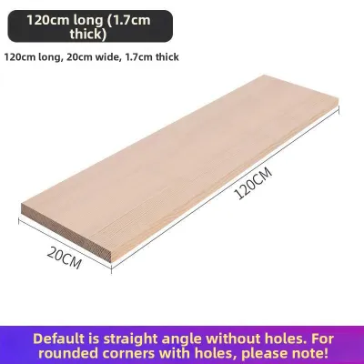 Solid Wood Floating Shelf 40x60x1.7cm