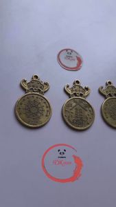 Đồng Xu Mặt Dây Chuyền Vòng Tay 12 Chòm Sao Zodiac Chiêm Tinh Tarot Hoàng Đạo