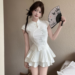 Bộ Đồ Đi Làm Gợi Cảm Phong Cách Trung Hoa Mới Cho Kỹ Thuật Viên Massage SPA Bộ Đồ Làm Việc Cho Nữ