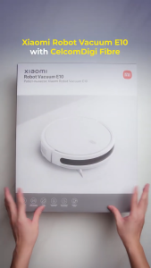 Xiaomi Robot Vacuum E10 หุ่นยนต์ดูดฝุ่น | แรงดูด 4000Pa | ดูด กวาด ถูพื้น | รองรับแอป Mi Home | รับประกัน 1ปี