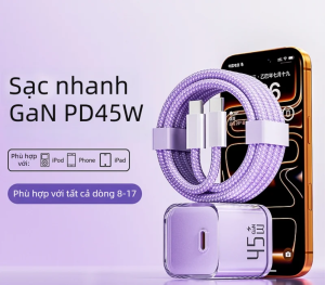 JZXS | Bộ Sạc Nhanh 45w Đã Được Chứng Nhận