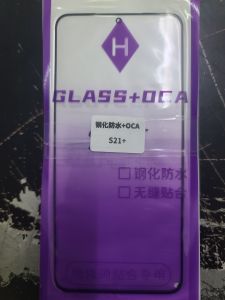 Kính ép liền keo Samsung Galaxy S21 plus zin new | Thương hiệu: GLASS+OCA | Tính năng: Cường hóa chống nước OCA | Phù hợp: Samsung Galaxy S21+ | Bao bì: Hộp màu tím nhãn trắng