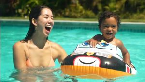 INTEX 59586Inflatable Baby Kids Floating Swimming Ring Cartoon Style Swim Ring Seat Underarm Ring Pelampung Budak (NP12)