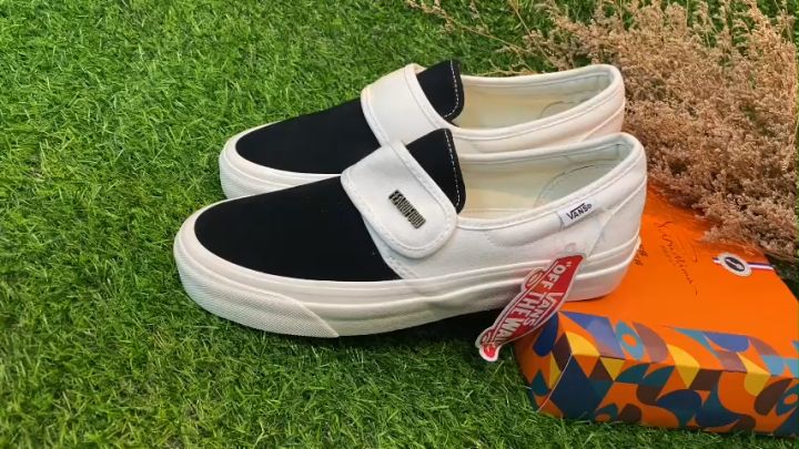 Giày Vans Fear of God Era 95 DX - Black/White, Sizes 36 to 43