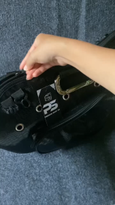 TASONLINESHOP Tas Kiso Ayam Bangkok Premium - Tas Kiso Ayam Petarung - Sling Bag Kiso Ayam Bangkok Bahan Croco Premium