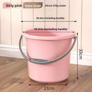 JIADONGLI | Multi-purpose Thick Plastic Water Storage Bucket