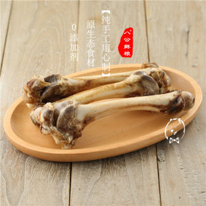 Handmade Dog Snacks Natural Ultra-Bite-Resistant Calcium Fortifying Sheep Bone Stick Pure Handmade Pet Fresh Food Store
