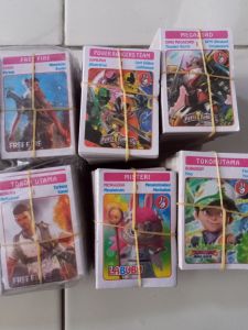 1 IKAT KWARTED ISI 320 pcs/MAINAN KARTU TEPUK JADUL