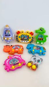 [NHIỀU MẪU] Đồ chơi trẻ em máy chơi game bắn vòng nước dành cho bé thích chơi bấm nước xếp vòng bắn vòng nước hình thú