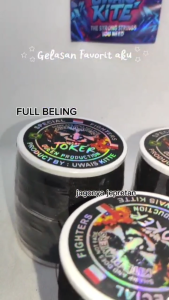 Benang Gelasan Tajam Joker Senar 0.22 Senar gelasan Layangan Sukhoi Seot Main Tarik Jepret 1700 Yard Silicone