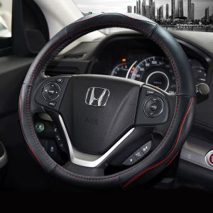 Suitable for Honda Lingpai Fengfan Genuine Leather Steering Wheel Cover
