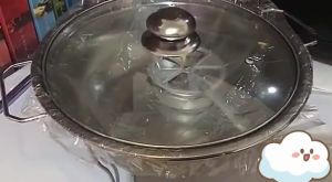 Stainless Steel round chafing dish 3.5L High Quality Food Warmer Buffet Stainless Steel round With Fuel Alcohol Holder