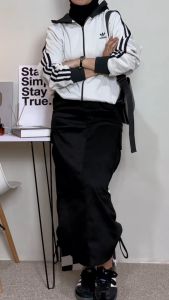 Leviosa.id - Allegra Cargo Skirt Rok Cargo Serut Bawah Korean Style Kekinian All Size