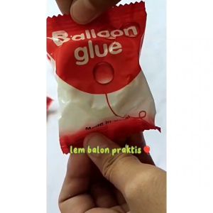 Lem Balon Praktis | Balloon Glue Dots | Perekat Tempelan Balon