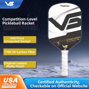 Vispinvo | Professional Tournament 3K Carbon Fiber Paddle Set
