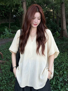 JUSTQUEEN | Áo Sơ Mi Nữ Mùa Hè Tay Ngắn Size Lớn
