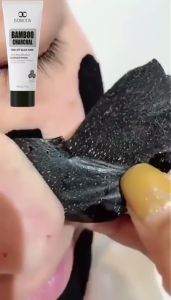 Powerful removal of blackheads and mud film professional smoothing of skin Tear off facial mask to remove blackheads repair pores shrink pores close mouth remove acne and remove blackheads nasal mask