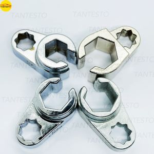 17 19 22 24 Open-end Hex Wrench Oxygen Sensor Socket Wrench Fuel Line Pipe Removal Wrench Repair Tools