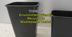 <SG Seller> Rect. Plastic Wastepaper Basket (Bundle of 3)