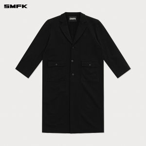 SMFK | Classical Designer Sport Coat Casual Long Style