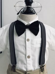 New Style British Fashion Baby Boy Short Sleeve Cotton Shirt White Pure Cotton Trendy Korean Version Summer Childrens Clothing