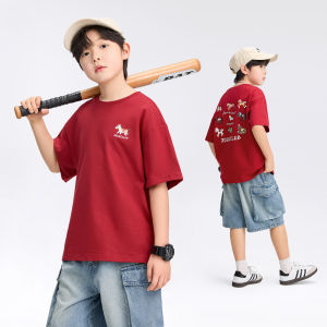 zosee | Red Year Of The Birth Summer New Boy T-Shirt