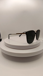 Premium Design Sunglasses Aviator Gunmetal Frame Grey Lens UV400 Polarised