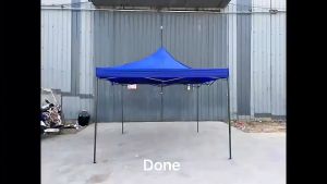 3x3M Retractable Tents: Outdoor Folding Tent & Car Tent Complete Set