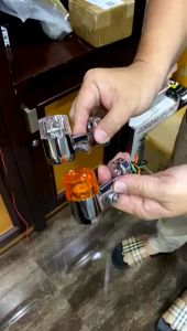 Menulis Palu Kotak HD Besi Crhome Sen Double Mika Reteng Sein CB GL Tiger Megapro Vixion RX king Herex Classic Cutsom