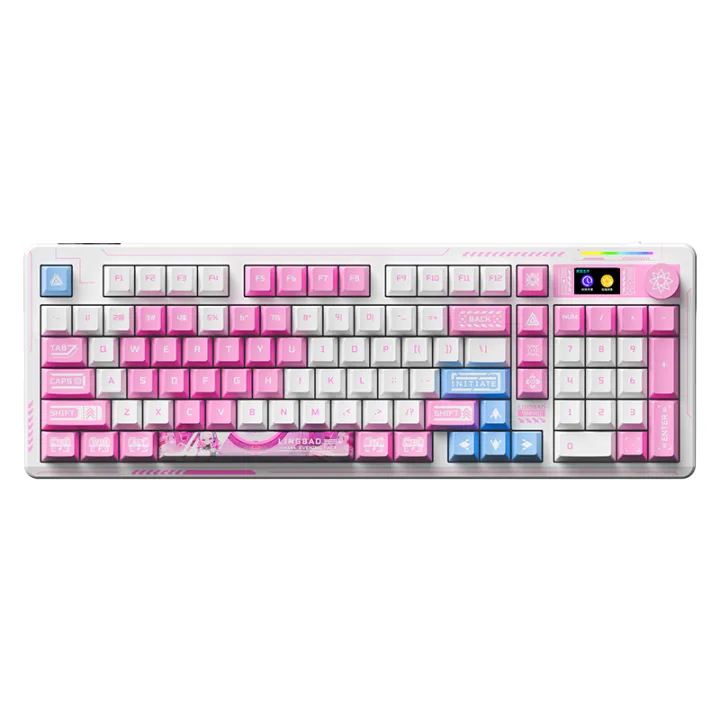 Lingbao | Customizable Wireless 3-Mode Bluetooth Gaming Mechanical Keyboard