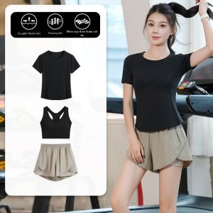 BAISILING | Bộ Đồ Thể Thao Nhanh Khô Thoáng Khí Chống Tia UV Nữ