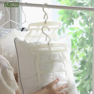 NACHUAN Pillow drying rack drying pillow frame creative anti-drop can be fixed drying plush doll toy rack