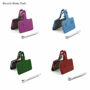 2/8 Pairs Mountain Bike Ceramic Disc Brake Pads for Shimano Deore B01S B03S B05S MT200 MT400 MT500 UR300 M3050 Red/Green/Blue