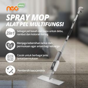 Alat Pel Neohaus Spray Mop - Pel Kekinian Tanpa Perlu Diperas!