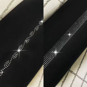 K-style Modal Spring & Fall Warm with Velvet Thick Leggings Womens Outwear Hot Drilling Elastic plus Size Chubby Girl Yoga Pants