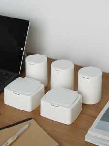 Cute Drawer Organizer Mini Press Storage Box Jewelry Pill Case Container Cosmetic Storage Box with Lid