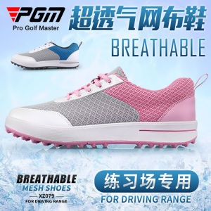 Womens Golf Shoes Breathable Mesh Anti-slip Lightweight Casual Sports Sneakers Fall Winter Collection PGM Brand Standard Width