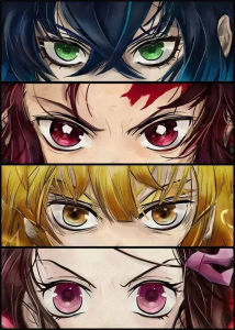 Bandai | Classic  Japan Anime D-Demon S-Slayer Oil Painting By Numbers Home Decor Modern Wall Decor for Living Room Bedroom Gift No Frame