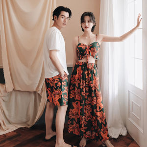 Quần Áo Bơi Đôi Gợi Cảm Mùa Hè 2023 Bộ Đồ Bơi Bãi Biển Quần Short Đi Biển Quần Áo Bơi Nước Nóng Mùa Hè Quần Áo Thể Thao