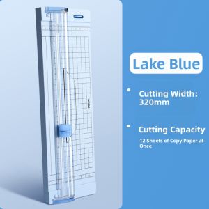 deli | Mini Paper Cutter Two-way Blade