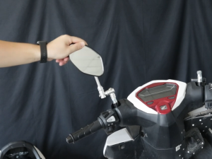 UNIVERSAL VISION X NON GRADED SIDE MIRROR FOR ANY MOTORCYCLE 1PAIR