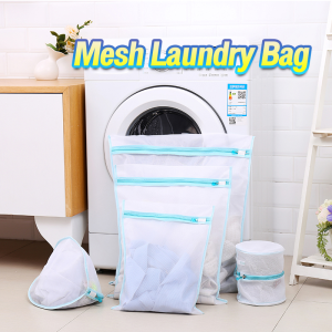 MaxPlus Mesh Laundry Bag: Travel Storage Bags with Zipper Lock