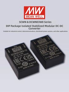Mean Well | DC-DC Regulated Converter DIP Package