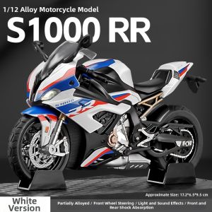 Simulation Alloy Collection Motorcycle Model Toy 1:12