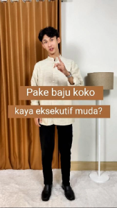 S&D PROJECT Baju Koko Muslim Zakhi Bahan Oxford Premium Warna Charcoal M-XL Untuk Pria Dewasa Lengan Panjang